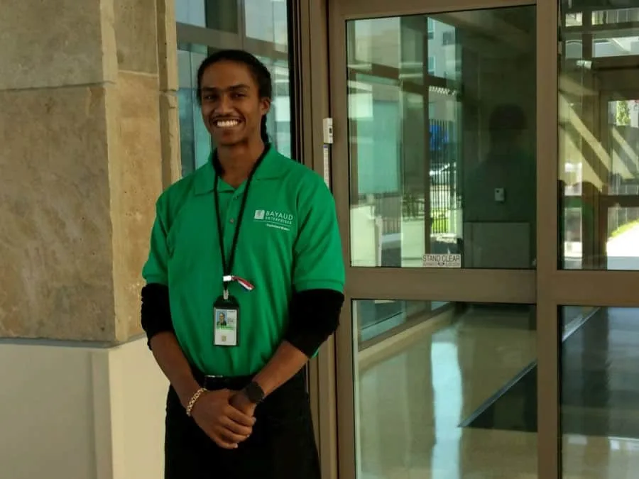 Picture of smiling employee